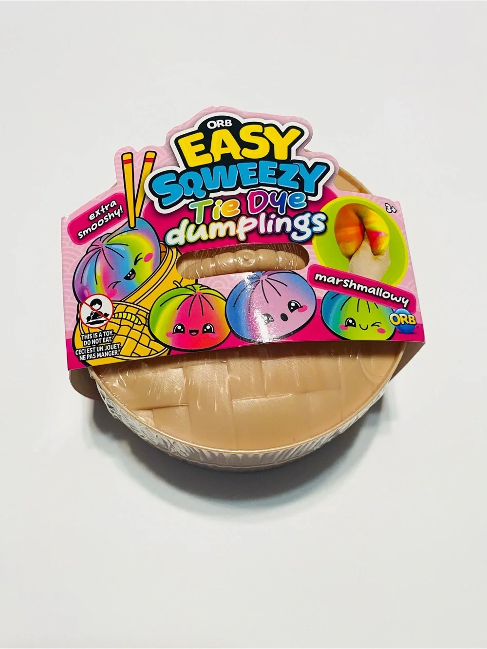 Easy Squeezy Tie Dye Dumplings Marshmallowy - Multi Color